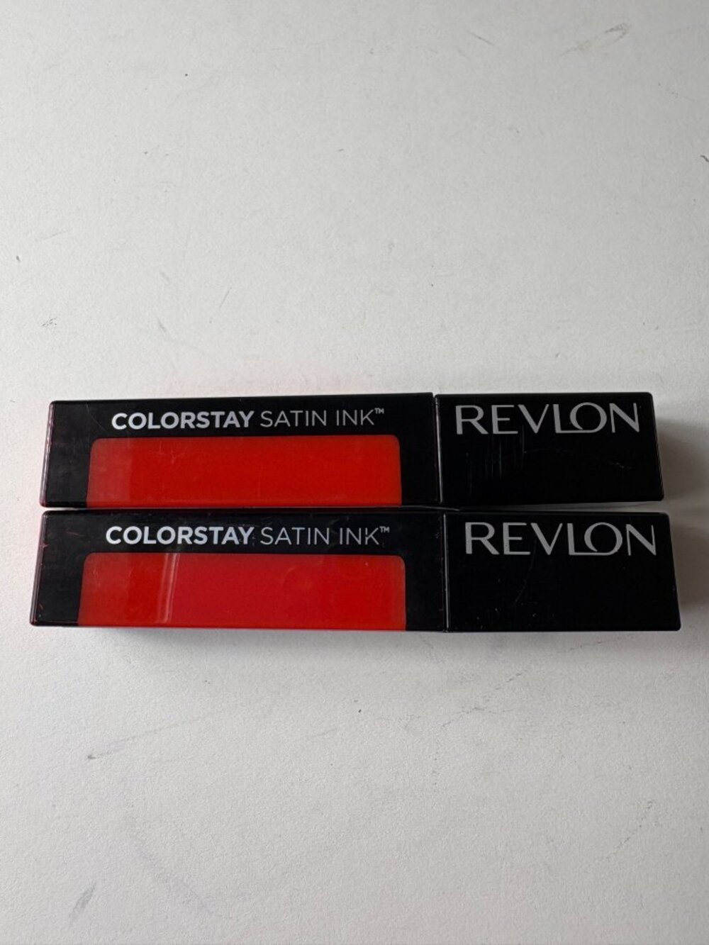 Revlon Colorstay Satin Ink Liquid Lipstick 014 Smokin Hot 0.17 Fl Oz Set Of 2